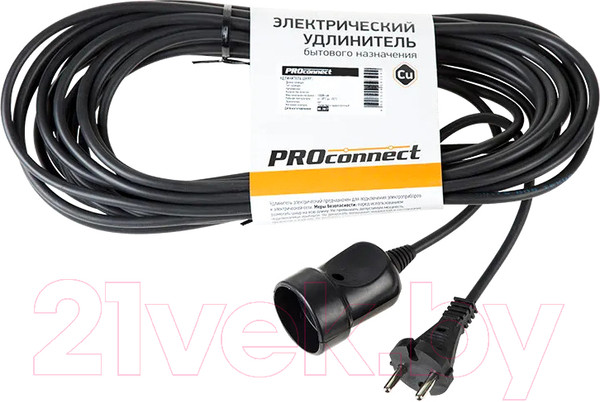 Изображение товара Удлинитель PROconnect 11-7114 (черный)