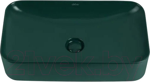 Изображение товара Умывальник Abber Rechteck AC2204MBG (зеленый матовый)