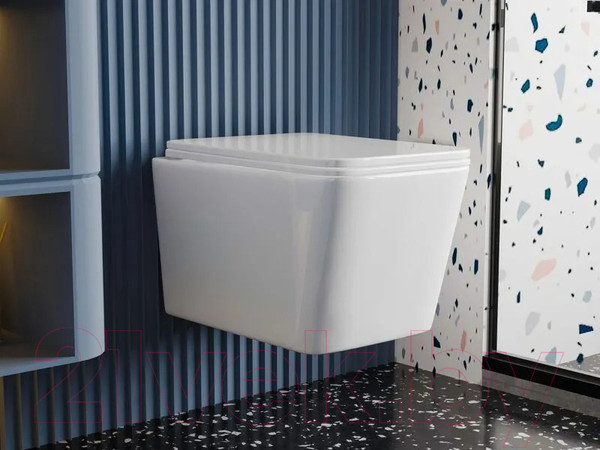 Изображение товара Унитаз подвесной Abber Rechteck AC1201T