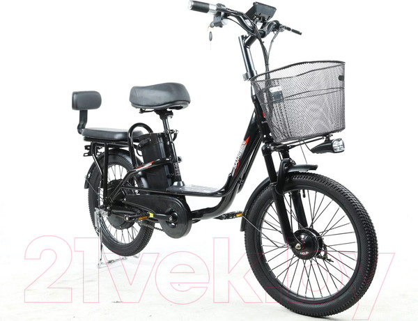 Изображение товара Электровелосипед Samebike SB-RX500 (черно/серебристый)