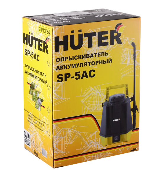 Изображение товара Опрыскиватель аккумуляторный Huter SP-5AC (70/13/54)