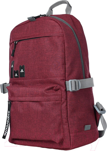 Изображение товара Школьный рюкзак Galanteya 36122 / 23с399к45 (бордо/черный)