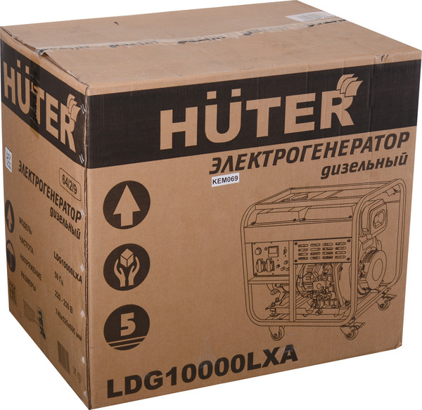 Изображение товара Дизельный генератор Huter LDG 10000LXА (64/2/9)