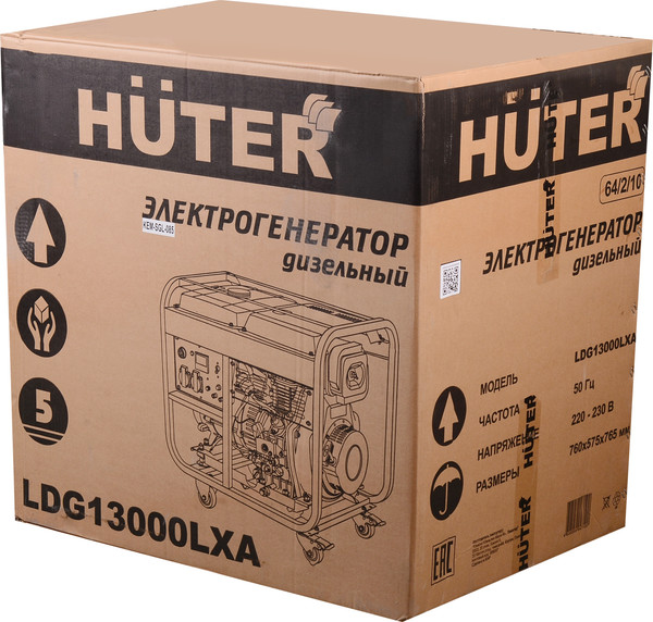 Изображение товара Дизельный генератор Huter LDG 13000LXА (64/2/10)