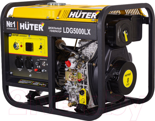Изображение товара Дизельный генератор Huter LDG 5000LX (64/2/7)