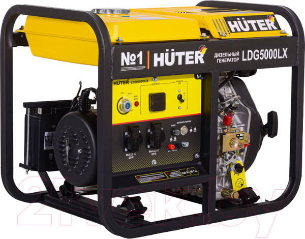 Изображение товара Дизельный генератор Huter LDG 5000LX (64/2/7)