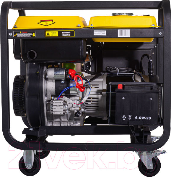 Изображение товара Дизельный генератор Huter LDG 7000LXА (64/2/8)
