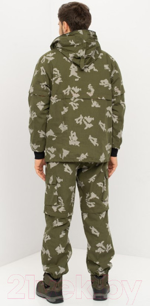 Изображение товара Костюм для охоты и рыбалки Huntsman Антигнус Люкс Смесовая Березка (р-р 44-46/170-176)