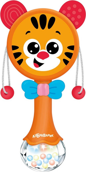 Изображение товара Развивающая игрушка Азбукварик Тигренок. Зверята-барабанчики / 3354