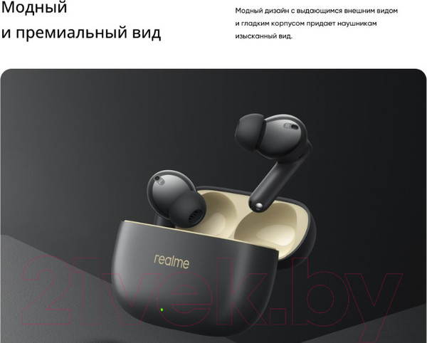 Изображение товара Беспроводные наушники Realme Buds T300 RMA2302 (белый)