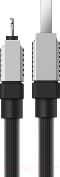 Изображение товара Кабель Baseus CoolPlay USB to iP 2.4A / CAKW000501 (2м, черный)