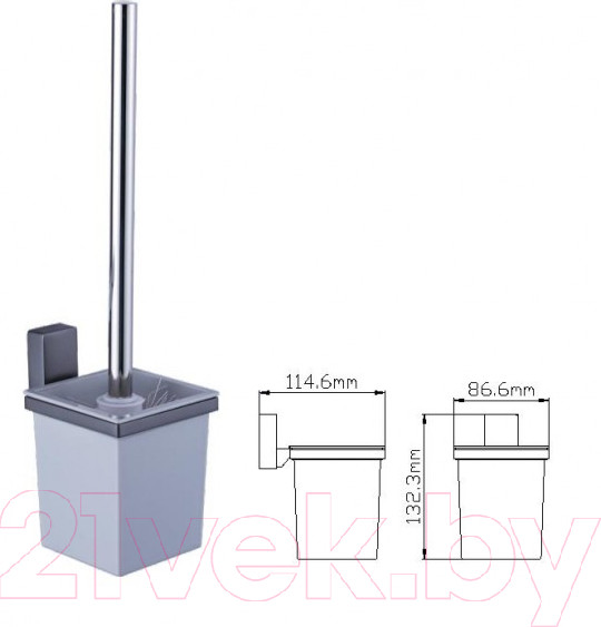 Изображение товара Ершик для унитаза Wisent WP2610