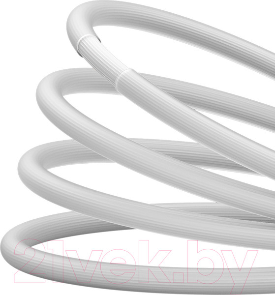 Изображение товара Кабель Baseus CoolPlay USB to iP 2.4A / CAKW000502 (2м, белый)