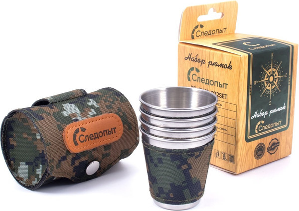 Изображение товара Набор стопок походных Следопыт PF-CWS-P32SET (60мл)