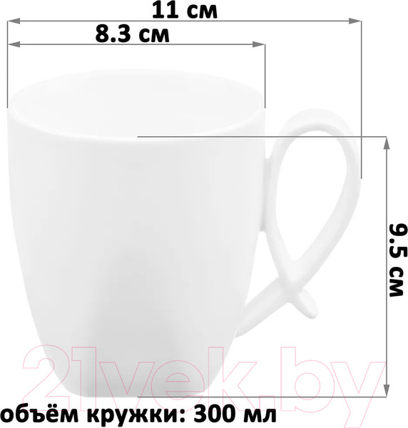 Изображение товара Набор кружек Elan Gallery Айсберг / 540882 