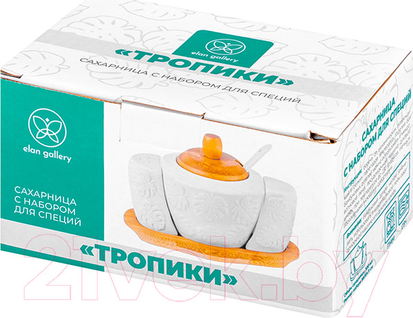 Изображение товара Сахарница Elan Gallery Тропики / 540673 