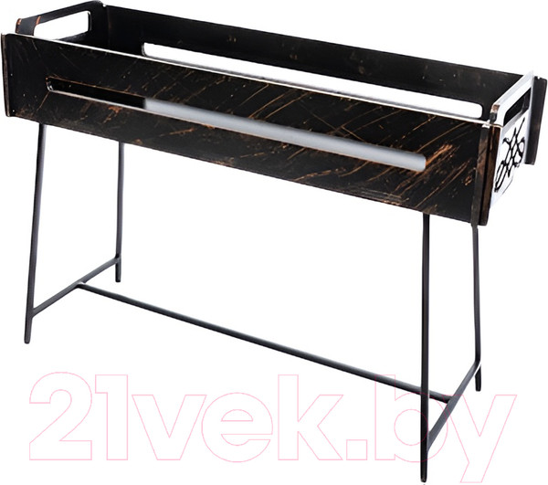 Изображение товара Стойка для цветов Dudo ПЦН-303-1 (черный/золото)