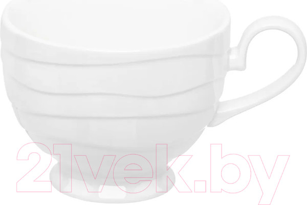 Изображение товара Чашка с блюдцем Elan Gallery Айсберг волны / 540877 