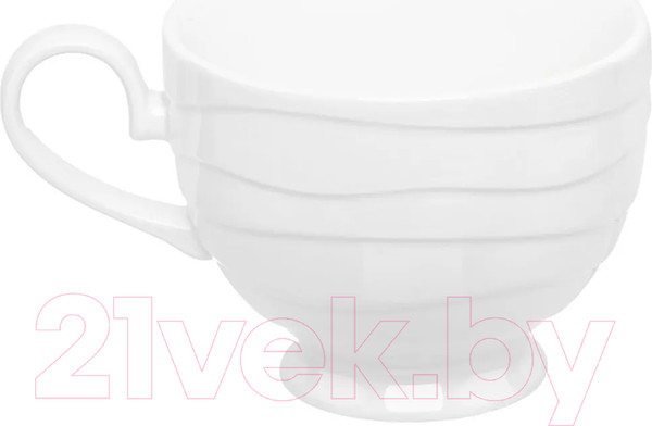 Изображение товара Чашка с блюдцем Elan Gallery Айсберг волны / 540877 