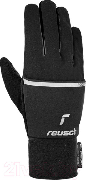 Изображение товара Перчатки лыжные Reusch Terro Stormbloxx Touch-Tec / 6206104-7702 (р-р 11, Black/Silver)