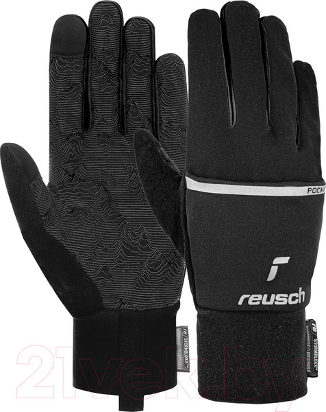 Изображение товара Перчатки лыжные Reusch Terro Stormbloxx Touch-Tec / 6206104-7702 (р-р 11, Black/Silver)