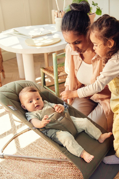 Изображение товара Детский шезлонг BabyBjorn Bliss Woven / 0061.40