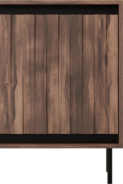 Изображение товара Тумба Halmar Swing KM-1 (орех/черный)