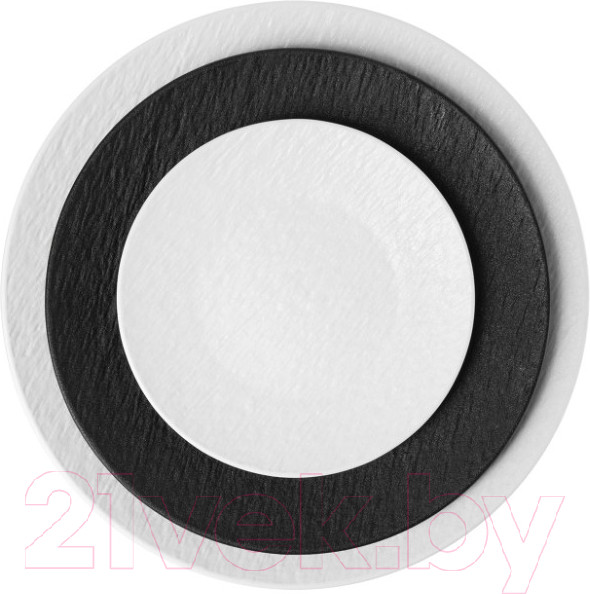 Изображение товара Тарелка столовая обеденная Corone Grafica XSY3240 / фк6951 (белый)