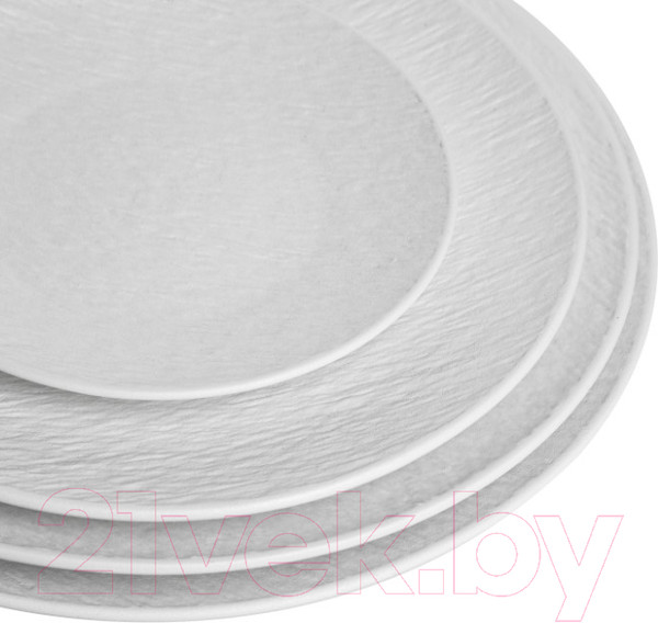 Изображение товара Тарелка столовая обеденная Corone Grafica XSY3240 / фк6951 (белый)