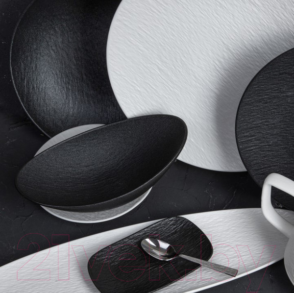 Изображение товара Тарелка столовая обеденная Corone Grafica XSY3240 / фк6951 (белый)