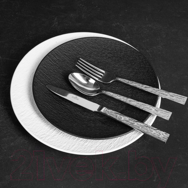 Изображение товара Тарелка столовая обеденная Corone Grafica XSY3240 / фк6951 (белый)