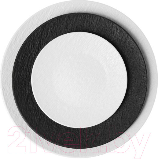 Изображение товара Тарелка столовая обеденная Corone Grafica XSY3262 / фк6920 (черный)