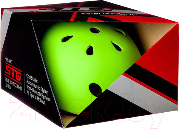 Изображение товара Защитный шлем STG MTV12 / Х89043 (S, салатовый)