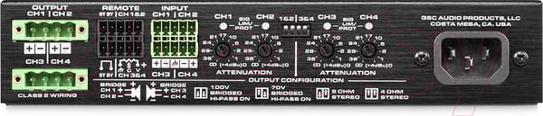 Изображение товара Трансляционный усилитель QSC SPA4-100