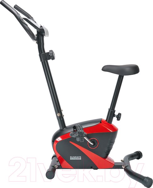 Изображение товара Велотренажер Sundays Fitness Simple Line K8309-6 (черный/красный)