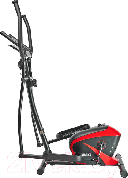 Изображение товара Эллиптический тренажер Sundays Fitness Simple Line K8309H-1 (черный/красный)