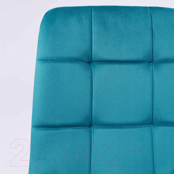 Изображение товара Стул Алвест AV 406-N (темно-бирюзовый бархат H-56/черный)