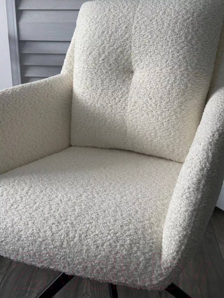 Изображение товара Стул M-City Meadow / 621M05662 (белый XD841-01 букле/черный)