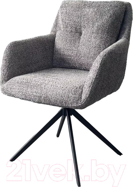 Изображение товара Стул M-City Meadow / 621M05661 (темно-серый XD841-16 букле/черный)