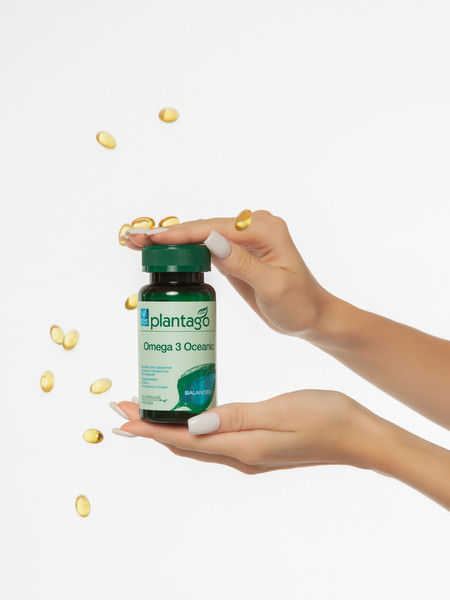 Изображение товара Жирные кислоты Plantago Omega 3 Oceanic (120шт)