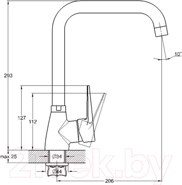 Изображение товара Смеситель Econoce EC0441