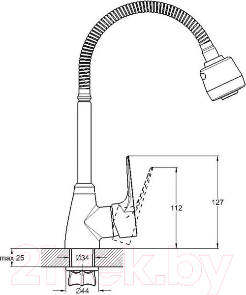 Изображение товара Смеситель Econoce EC0442