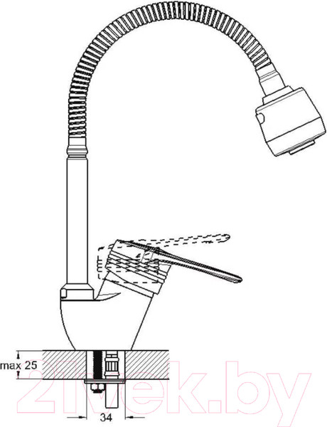 Изображение товара Смеситель Econoce EC0370