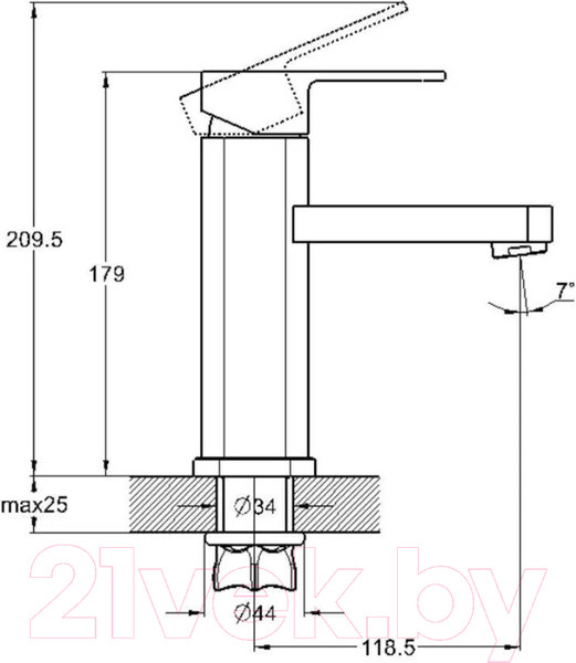 Изображение товара Смеситель Econoce EC0381