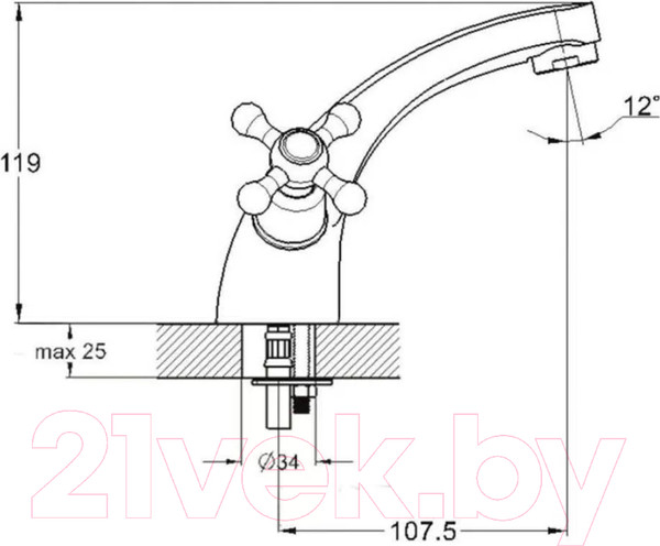 Изображение товара Смеситель Econoce EC0420