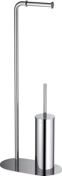 Изображение товара Стойка для туалетной бумаги с ершиком Aquatek Оберон AQ4231CR