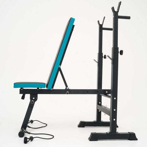 Изображение товара Скамья многофункциональная Calviano 1008 (синий/черный)