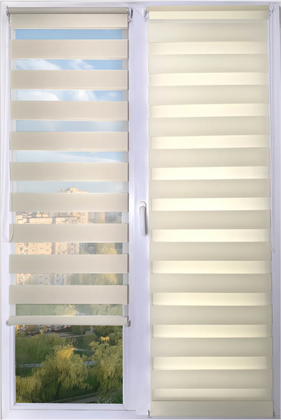 Изображение товара Рулонная штора АС МАРТ Сити 57x160 (слоновая кость)