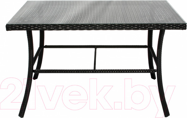 Изображение товара Комплект садовой мебели Garden Story Аскер / GS015/GS017 (черный/ротанг серый)