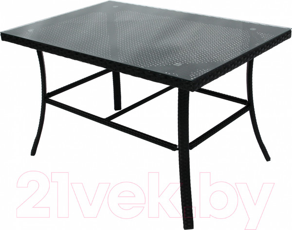 Изображение товара Комплект садовой мебели Garden Story Аскер / GS015/GS017 (черный/ротанг серый)